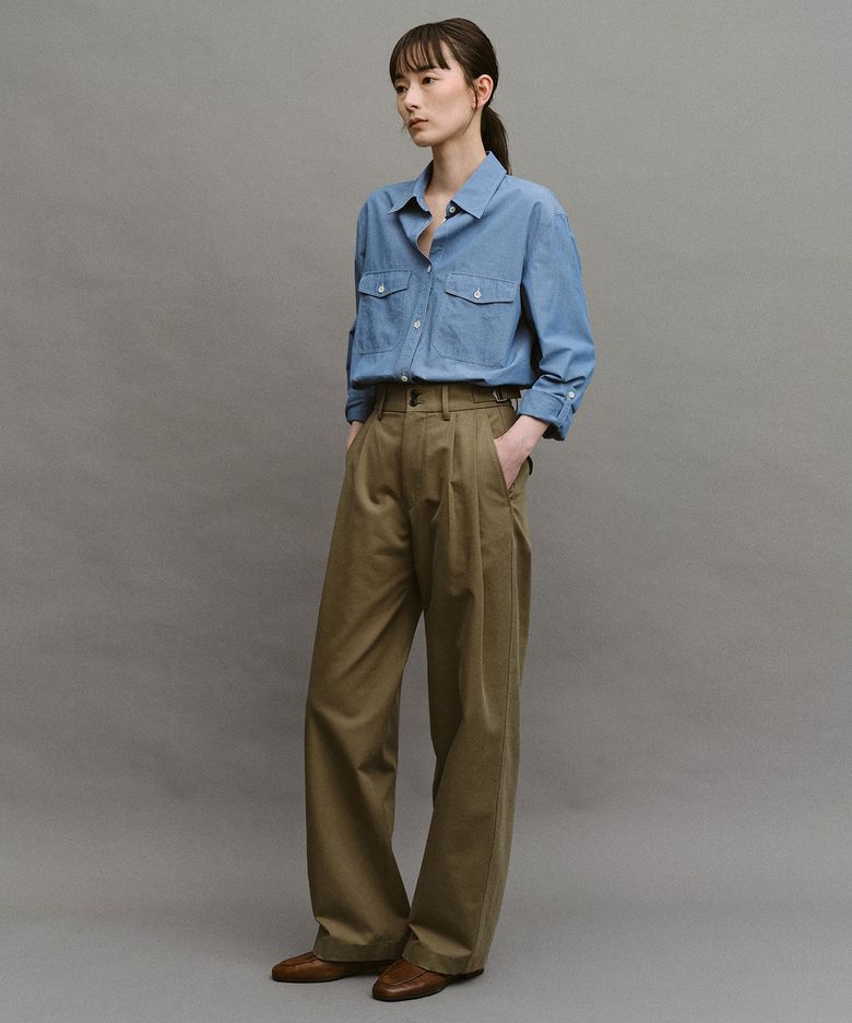 W. Santiago Chino Pants Flexible (Deep Khaki)