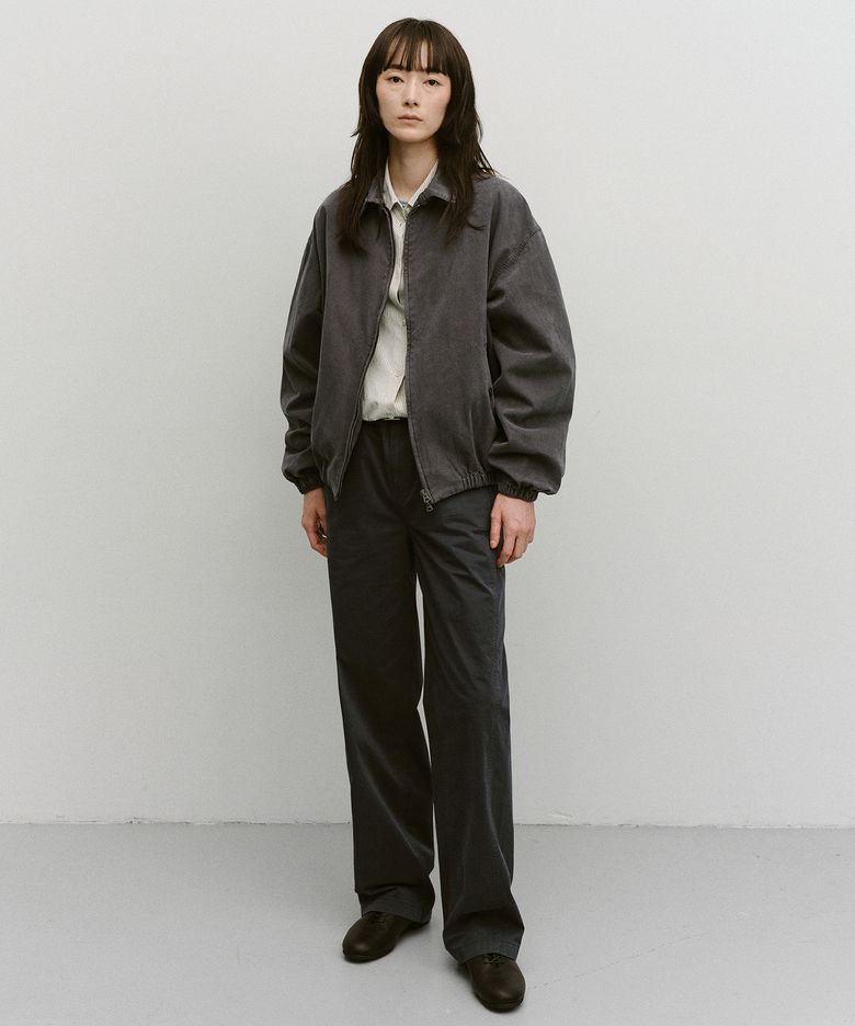 W. 80`s Overdyed Blouson (Charcoal)