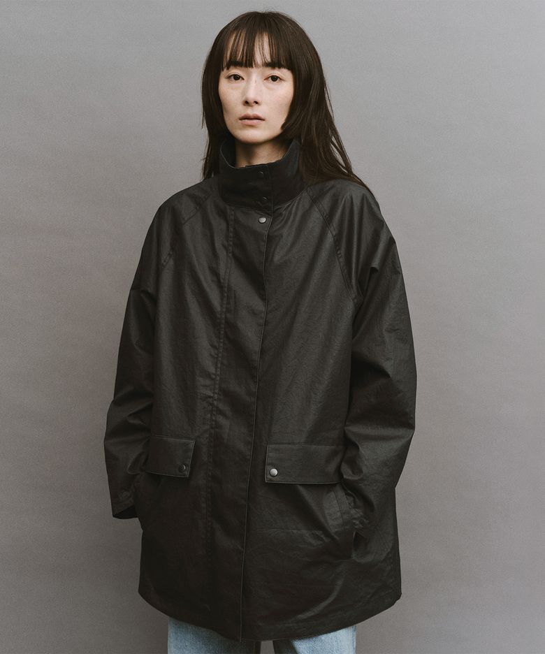 W. Neo British Half Coat (Coal)
