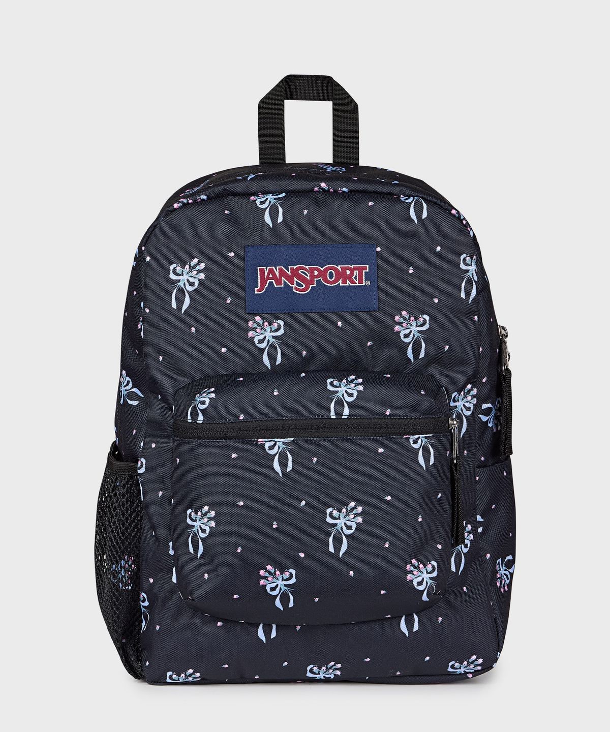 잔스포츠(JANSPORT) 트랜스포트팩 PASTEL PETALS BLACK