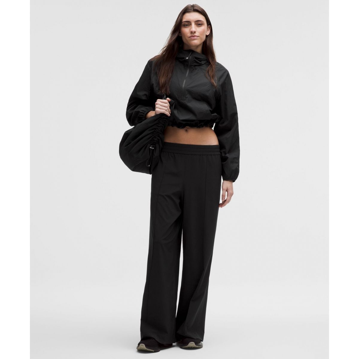 룰루레몬(LULULEMON) 브리즐리 미드라이즈 팬츠 *레귤러  BLK