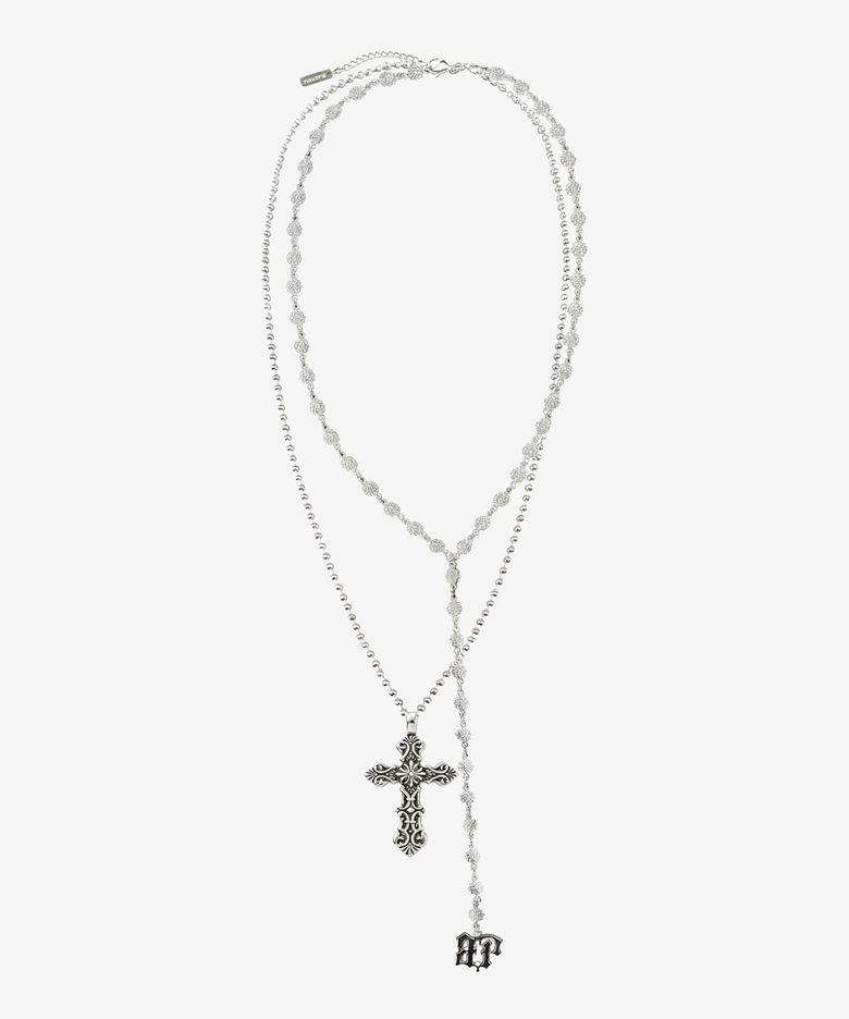 팬텀 크로스 레이어드 목걸이 Phantom Cross Layered Necklace