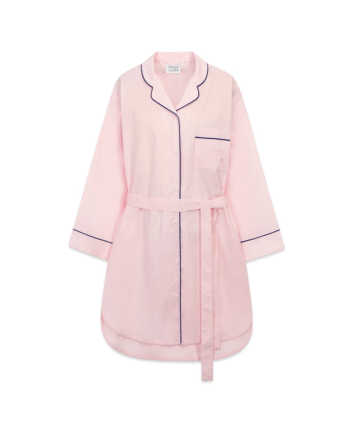 스내피커들(SNAPPY CUDDLE) Gentle Taste Long-shirts(Rose Quartz) 젠틀테이스트 롱셔츠