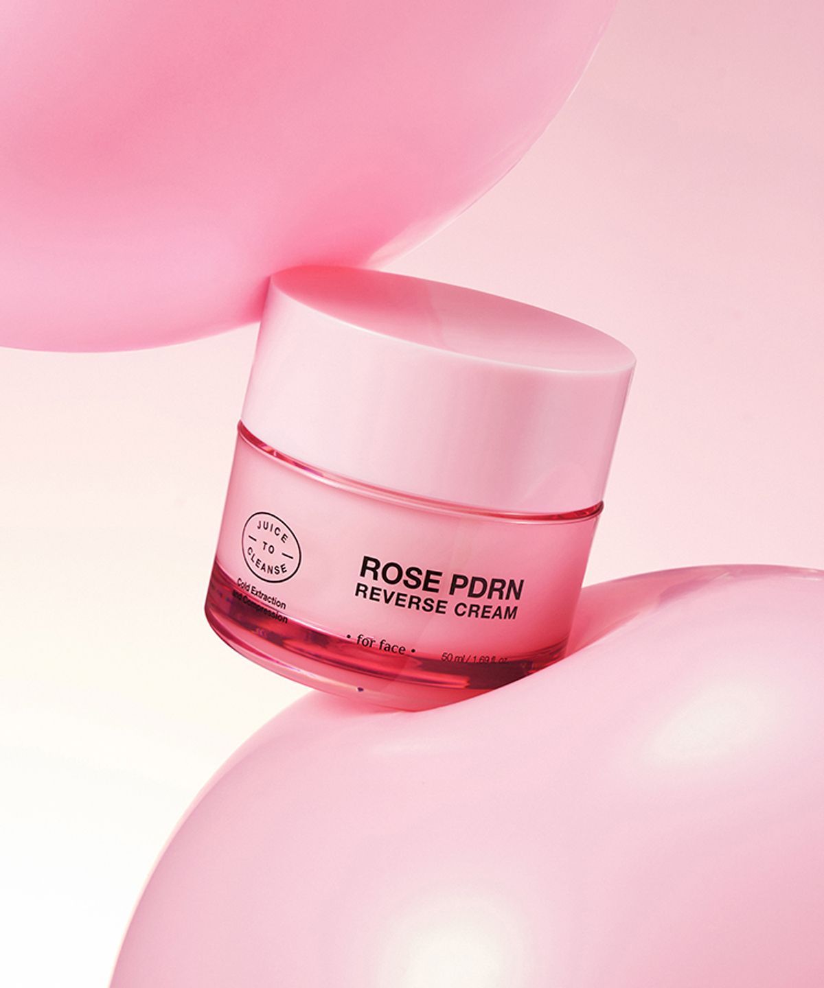 쥬스투클렌즈(JUICE TO CLEANSE) 로즈PDRN 리버스 크림 50ml