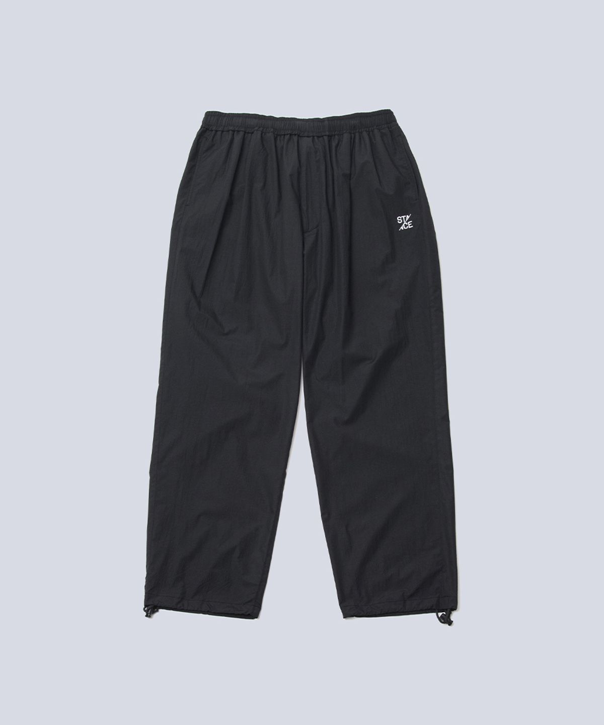 스텐스 서울(STANCE SEOUL) NYLON STANCE WIDE EASY PANTS (MATTE BLACK)