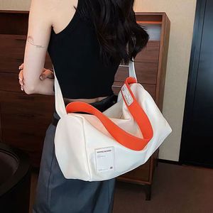 여성 발레코어 요가 헬스 운동 PU 더플백 숄더백