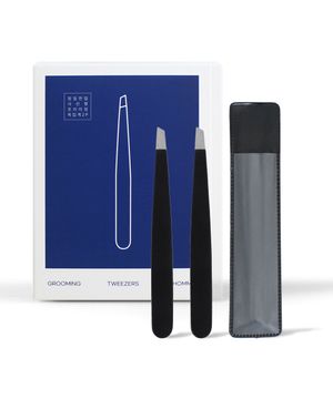 젠툴맨 정밀한팁 사선형 프리미엄 족집게 2P