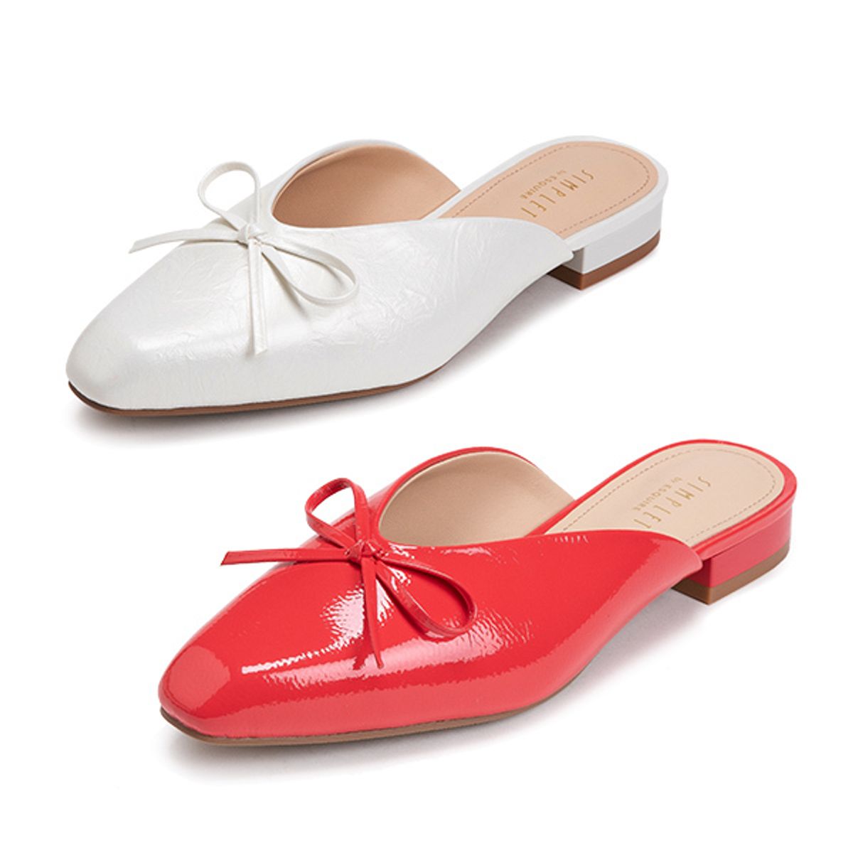 에스콰이아(ESQUIRE) 여성 로라 리본 스틸레토 뮬(2cm) ESHP687_688