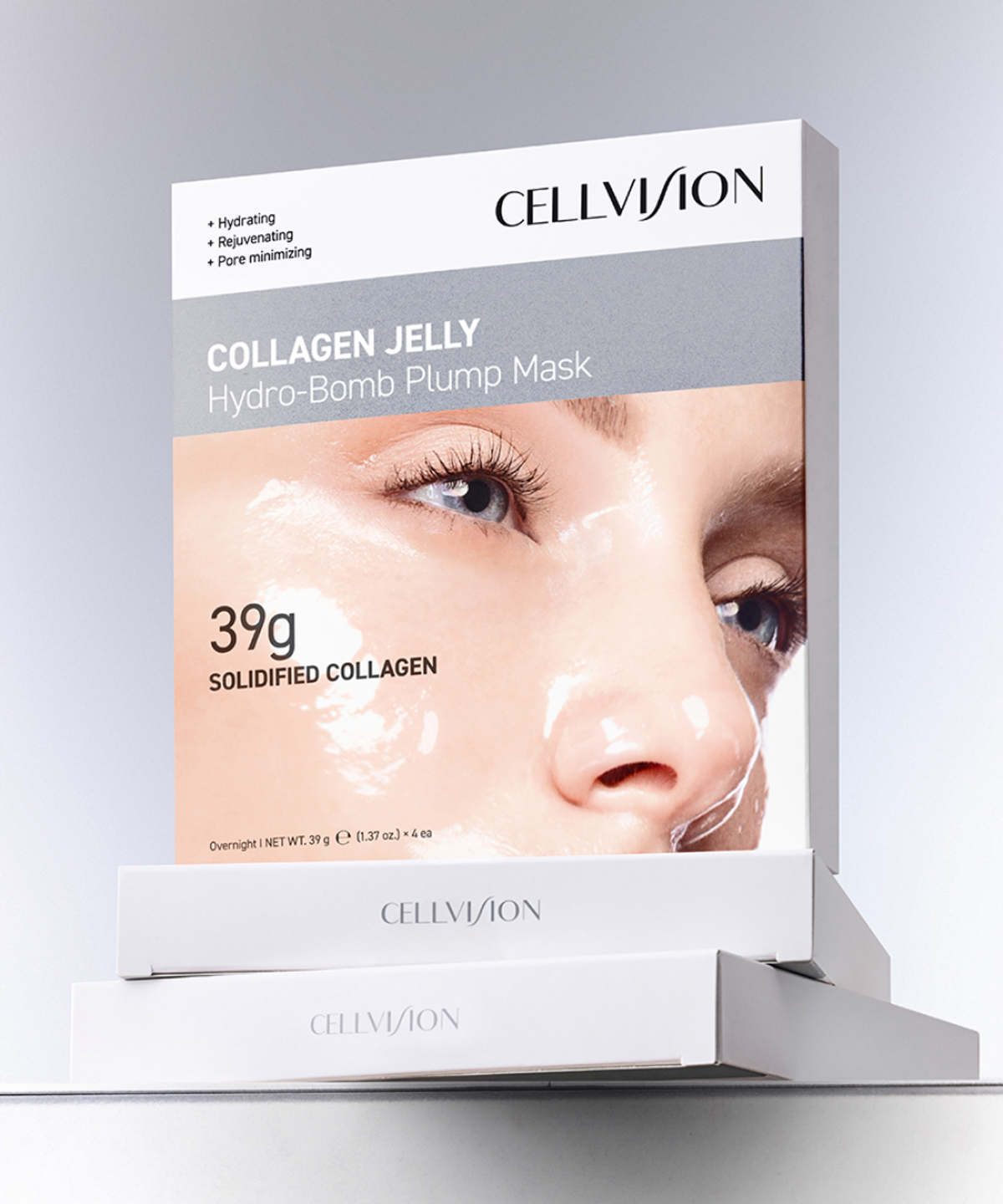 셀비전(CELLVISION) 콜라겐 젤리 하이드로밤 플럼프 마스크팩