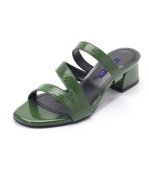 페이턴트 트리플 스트랩 샌들 K56S013