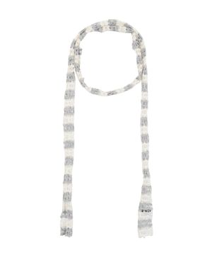 스트라이프 펀칭 스카프