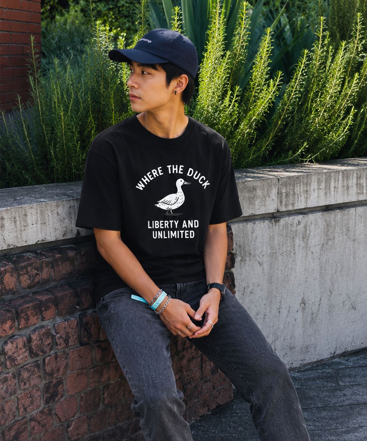 언리미트(UNLIMIT) LIBERTY TEE (U26BTTS610)