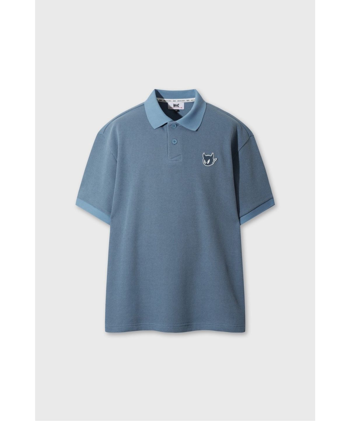 왁(WAAC) [Exclusive] Men WAACKY Loose Fit Polo WMTCM26911SBX