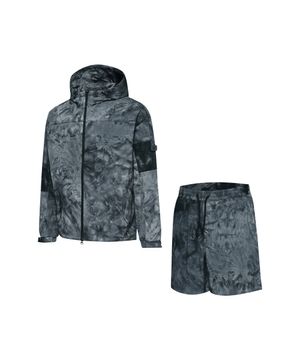 UFC 클라우드 릴렉스핏 자켓+팬츠 차콜 SET UP