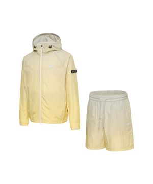 UFC 그라데이션 릴렉스핏 자켓+팬츠 옐로우 SET UP