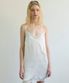 LACE SLIP MINI DRESS - IVORY