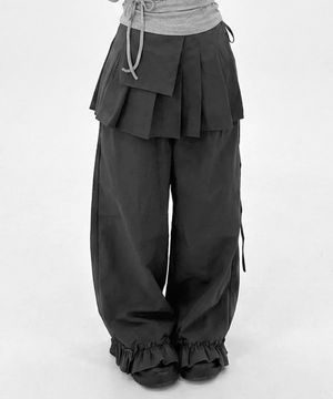 투웨이 스커트 팬츠