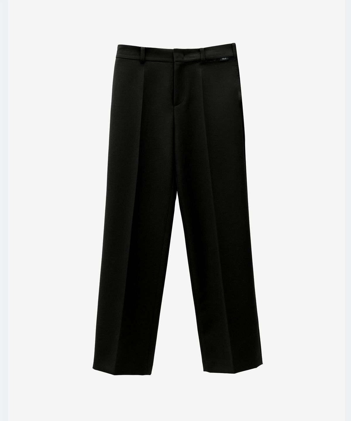 유지(YUJI) WOMENS YUJI SIGNATURE TROUSERS BLACK