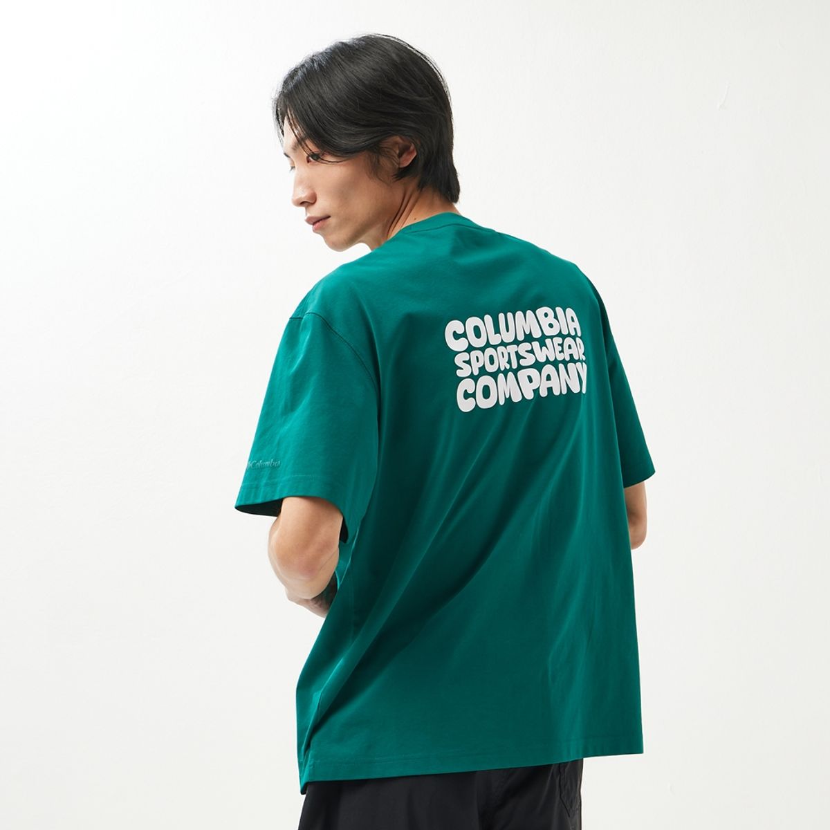 컬럼비아(COLUMBIA) 공용 고트 림 OF 크루넥 반팔 티셔츠