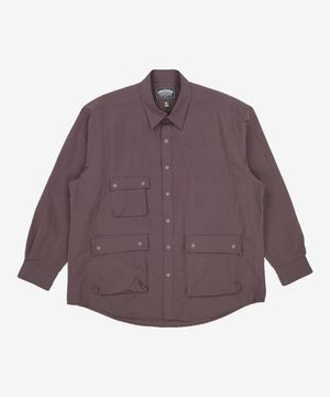 3PK NYLON RIPSTOP SHIRT JACKET _ CHARCOAL XL