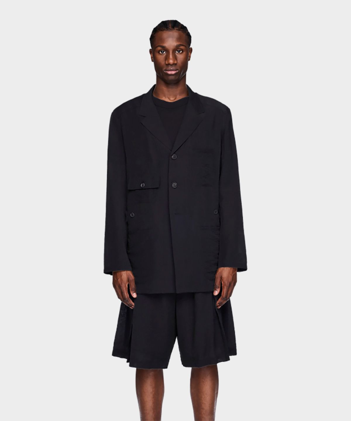와이쓰리(Y-3) (M) 초어 코트 블랙 M CV CHOR CT BLACK