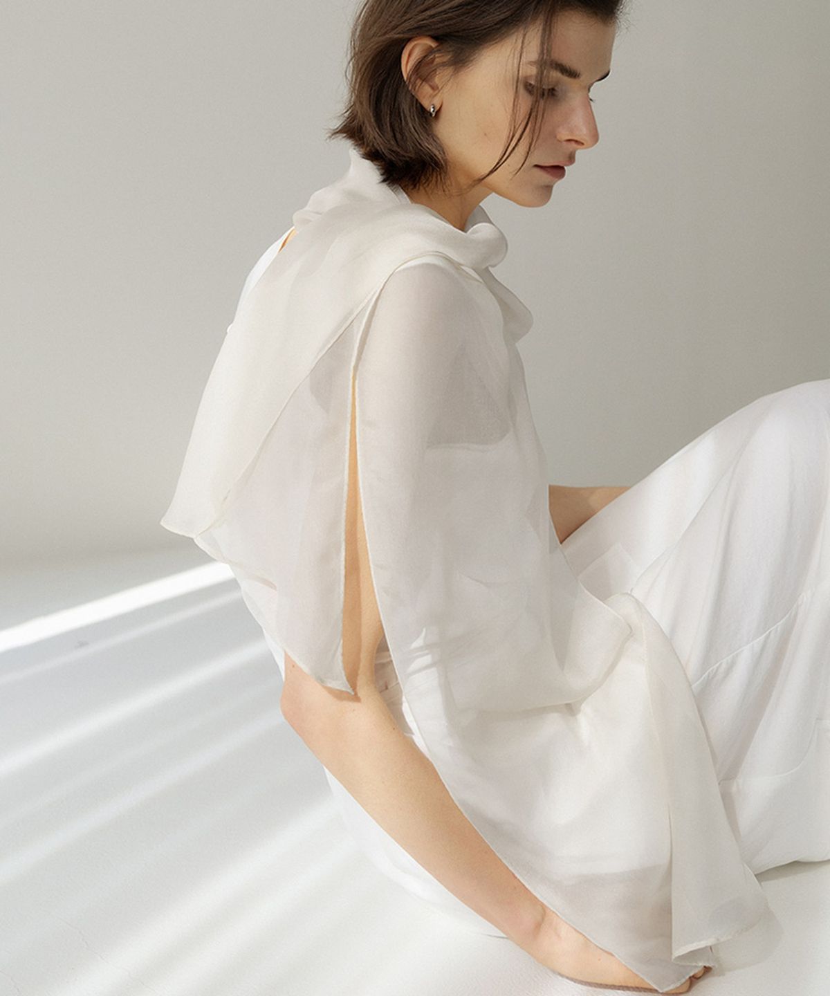 벤앤쿠(VENANDQU) Silk Scarf-Breeze (5color)