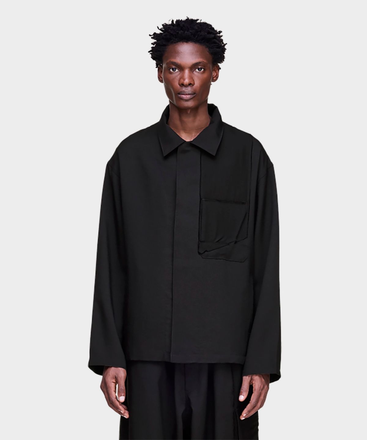 와이쓰리(Y-3) (M) 스포츠 유니폼 유틸리티 블루종 블랙 UT BLOUSON BLACK
