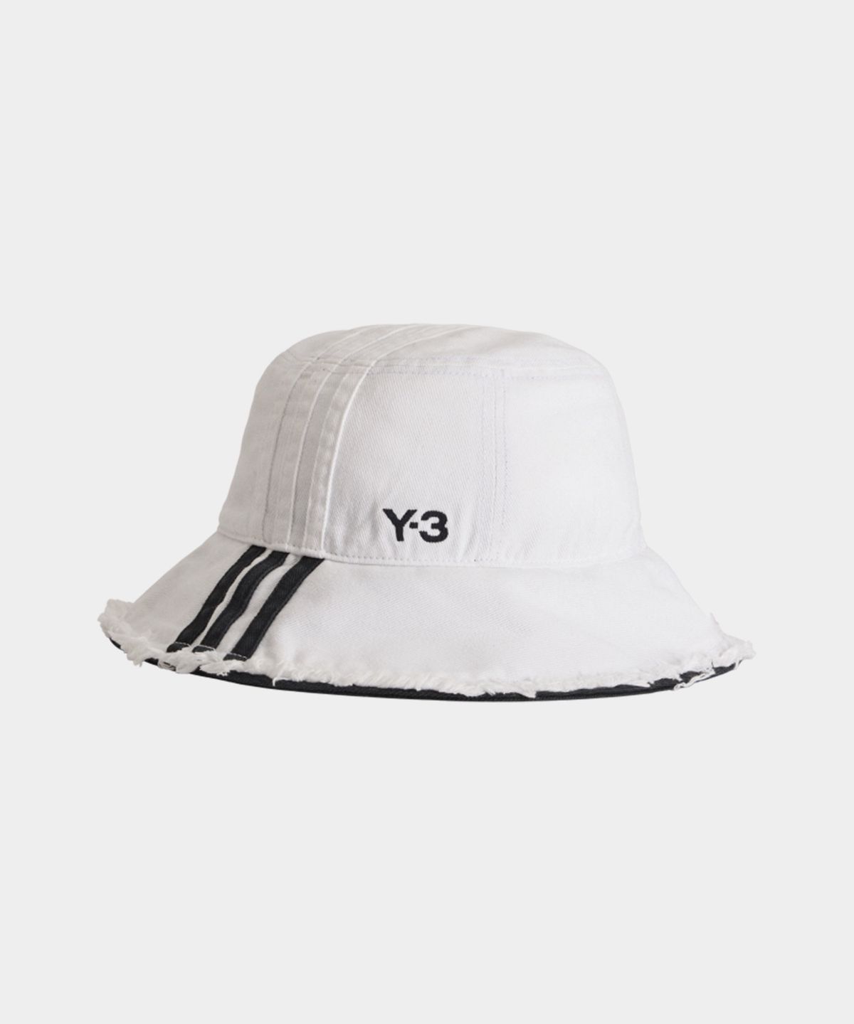 와이쓰리(Y-3) (U) 스트라이프 버킷 햇 화이트 Y-3 STRIPES HAT OFF WHITE