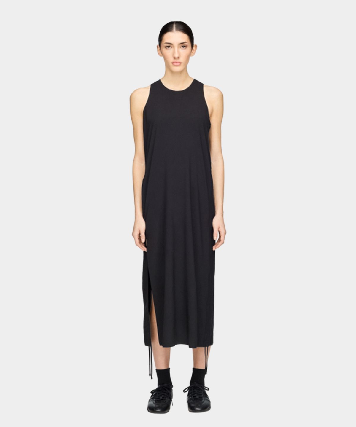 와이쓰리(Y-3) (W) 레이서 친치 드레스 블랙 RACER DRESS BLACK