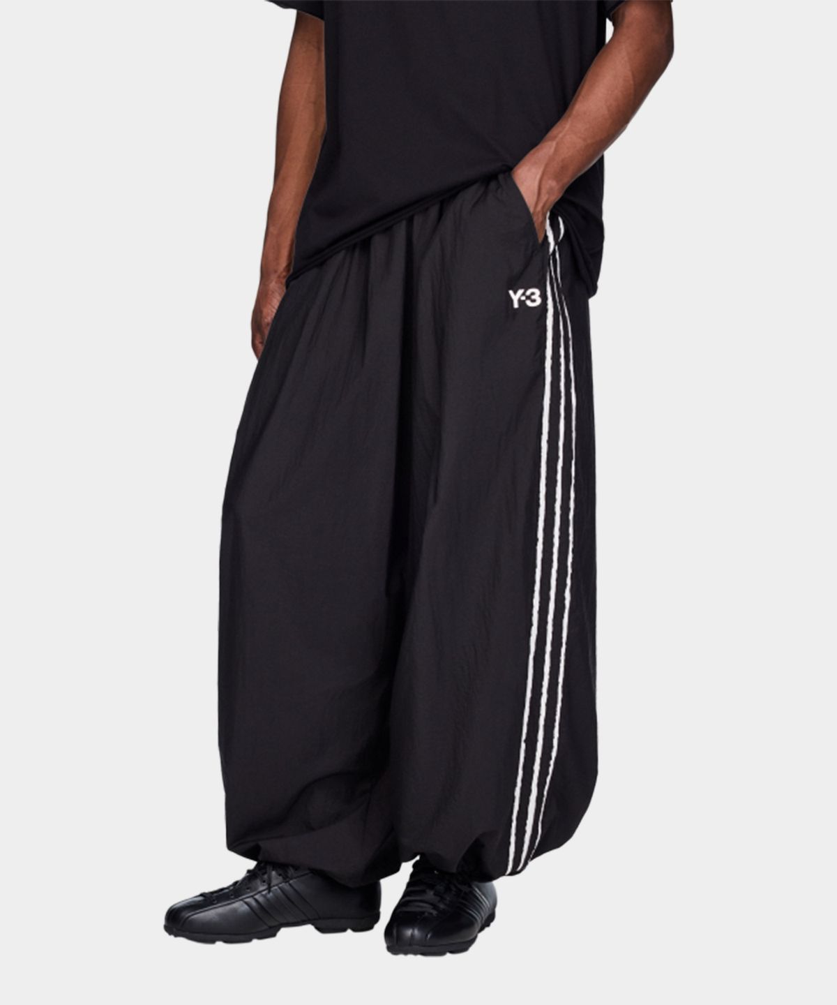 와이쓰리(Y-3) (U) 로우 엣지 3S 와이드 팬츠 블랙 RE 3S WIDE PT BLACK