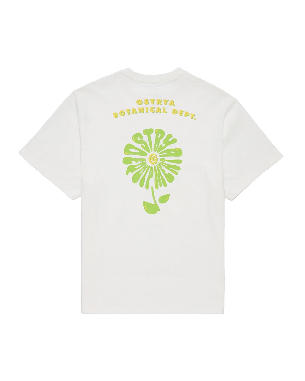 오스트리야(OSTRYA) 26SS Botanic Swirl Tee Cloud White