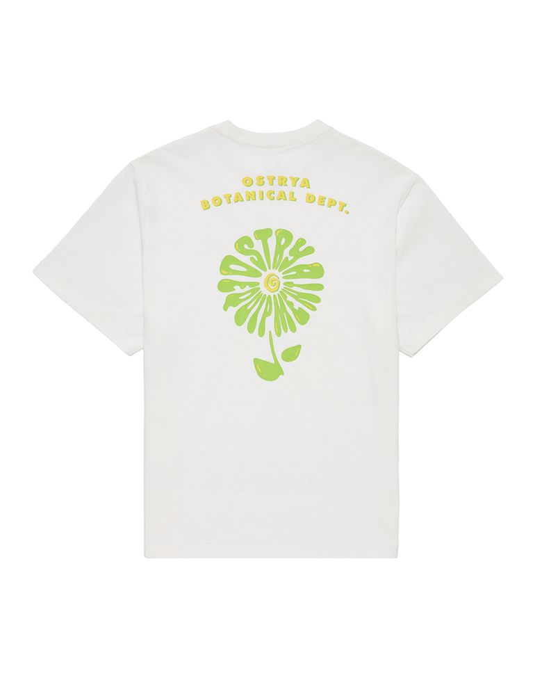 26SS Botanic Swirl Tee Cloud White