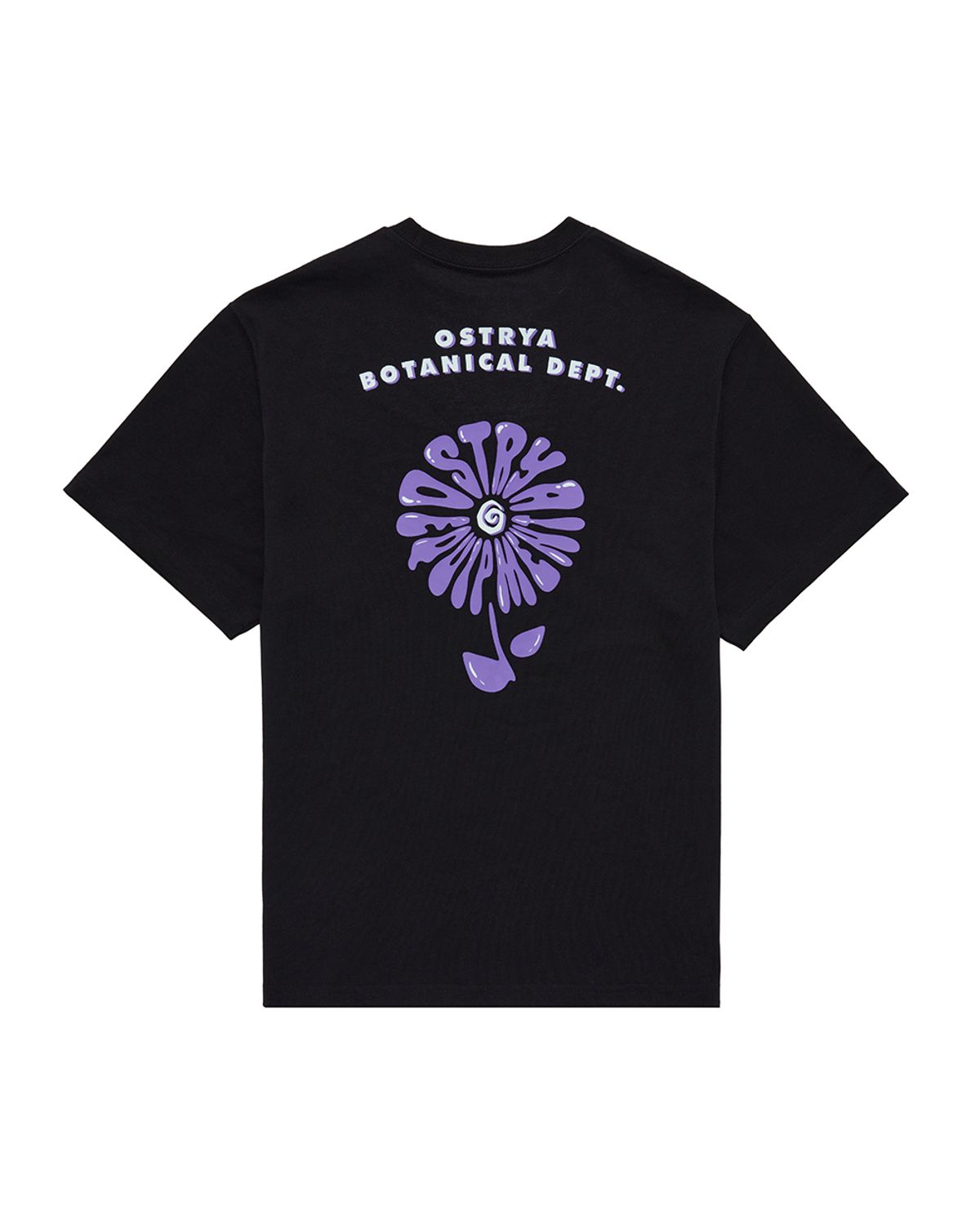 오스트리야(OSTRYA) 26SS Botanic Swirl Tee Black
