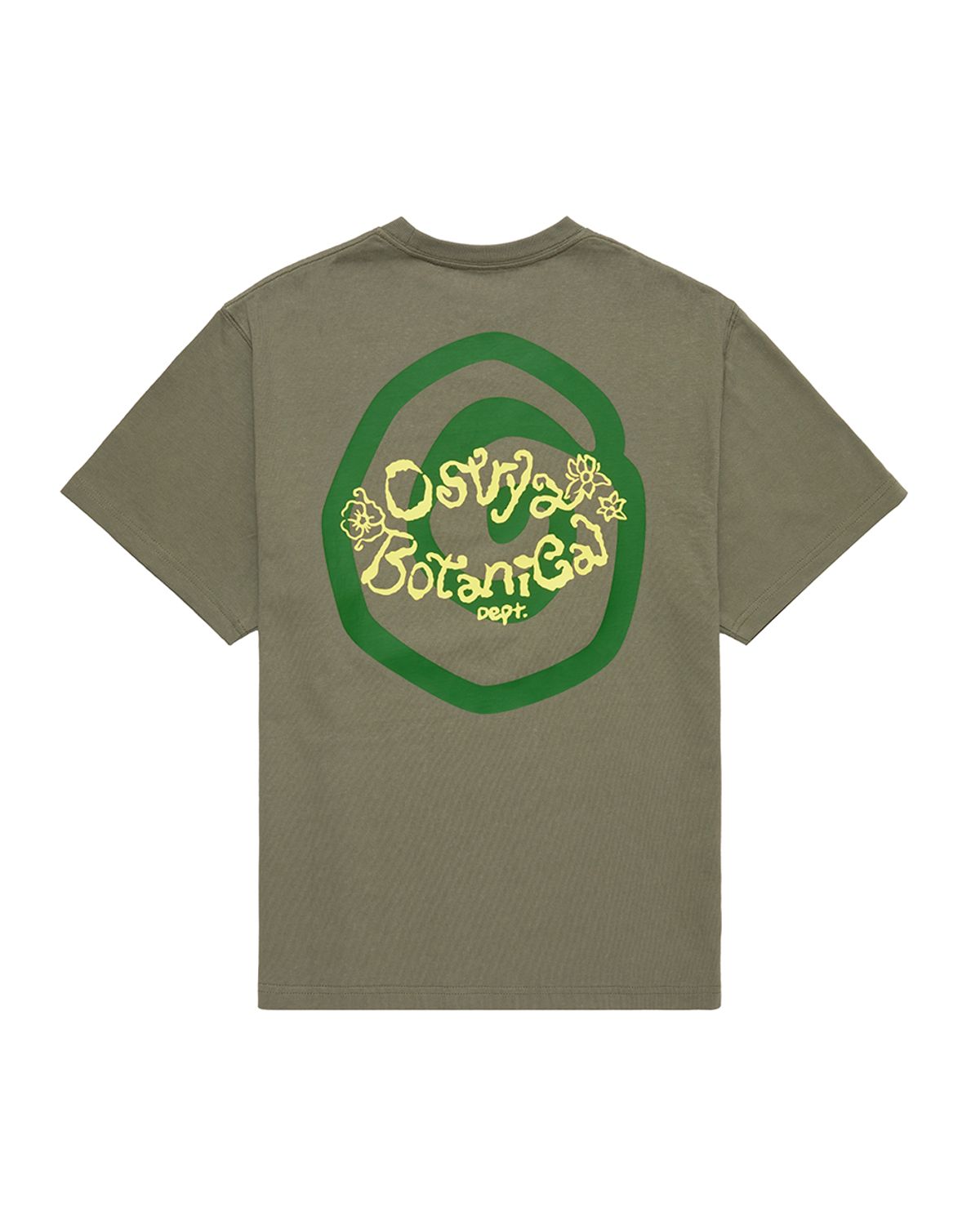 오스트리야(OSTRYA) 26SS Botanical Dept Stamp tee Sage