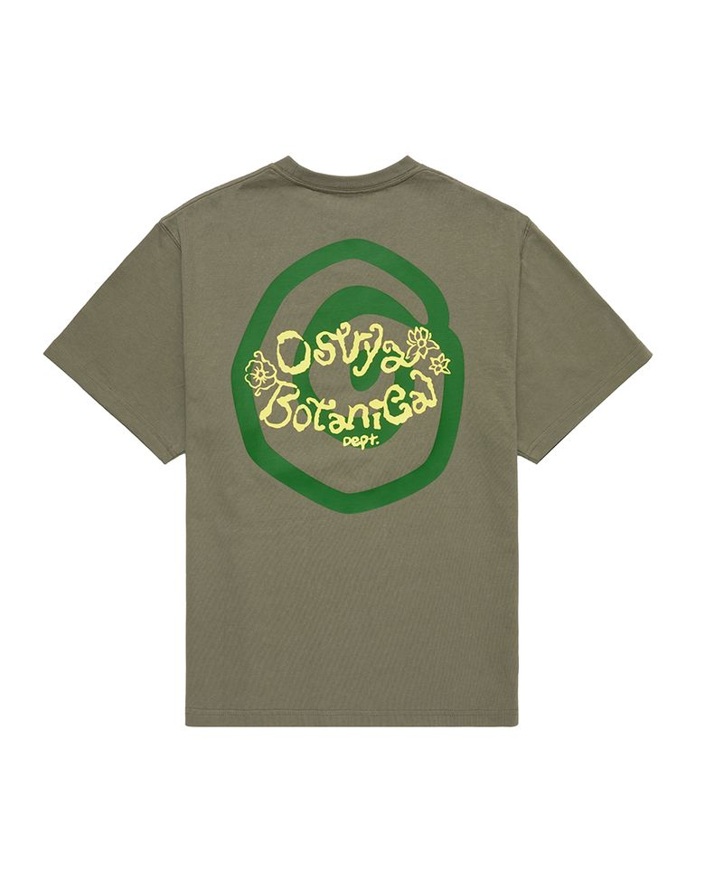 26SS Botanical Dept Stamp tee Sage