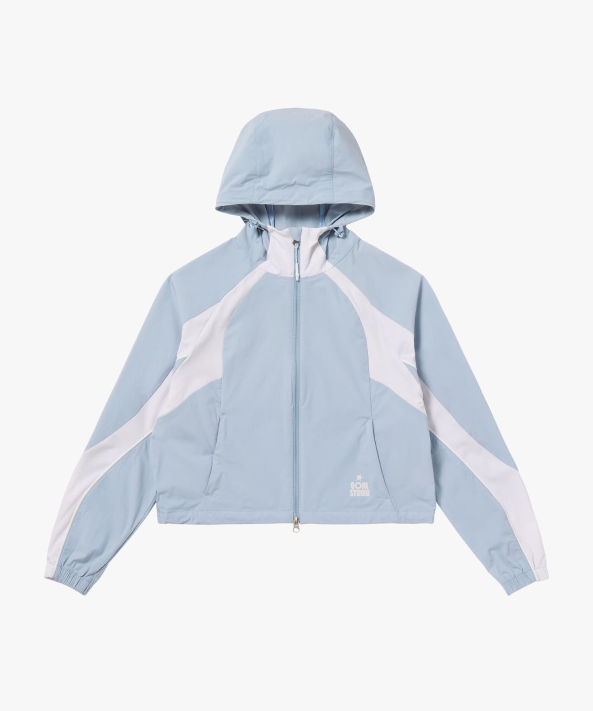 골스튜디오(GOALSTUDIO) WS COLOR-BLOCK JACKET-SKYBLUE