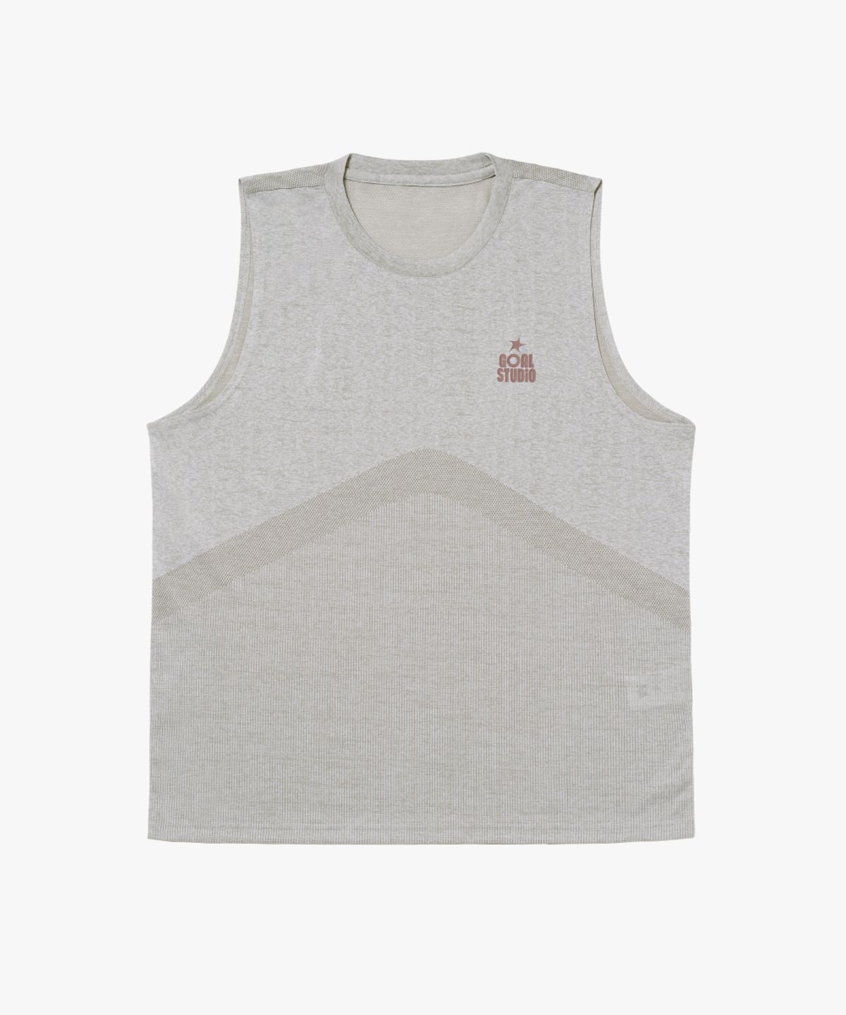 골스튜디오(GOALSTUDIO) MS JACQUARD SLEEVELESS-BEIGE