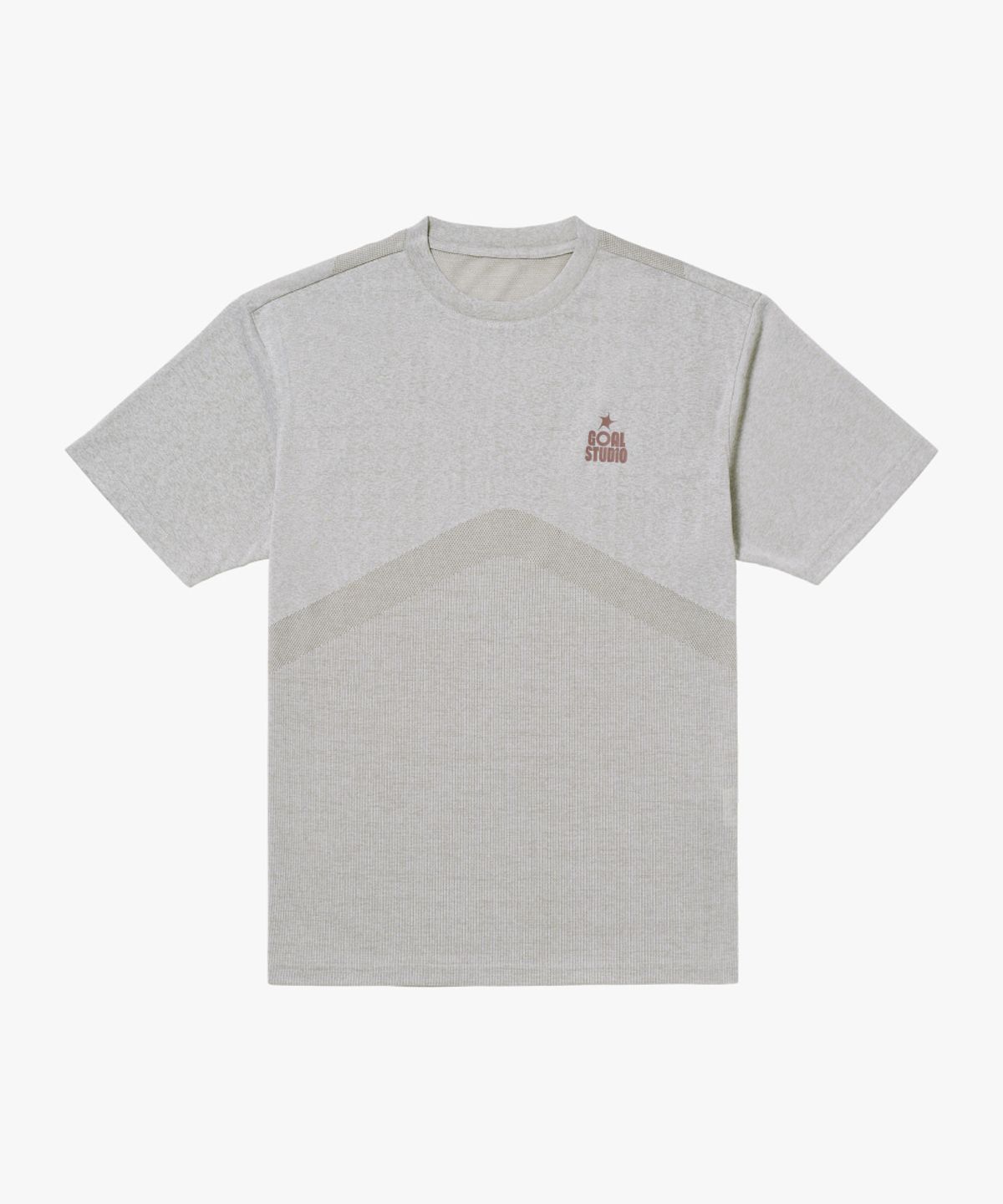골스튜디오(GOALSTUDIO) MS JACQUARD TEE-BEIGE