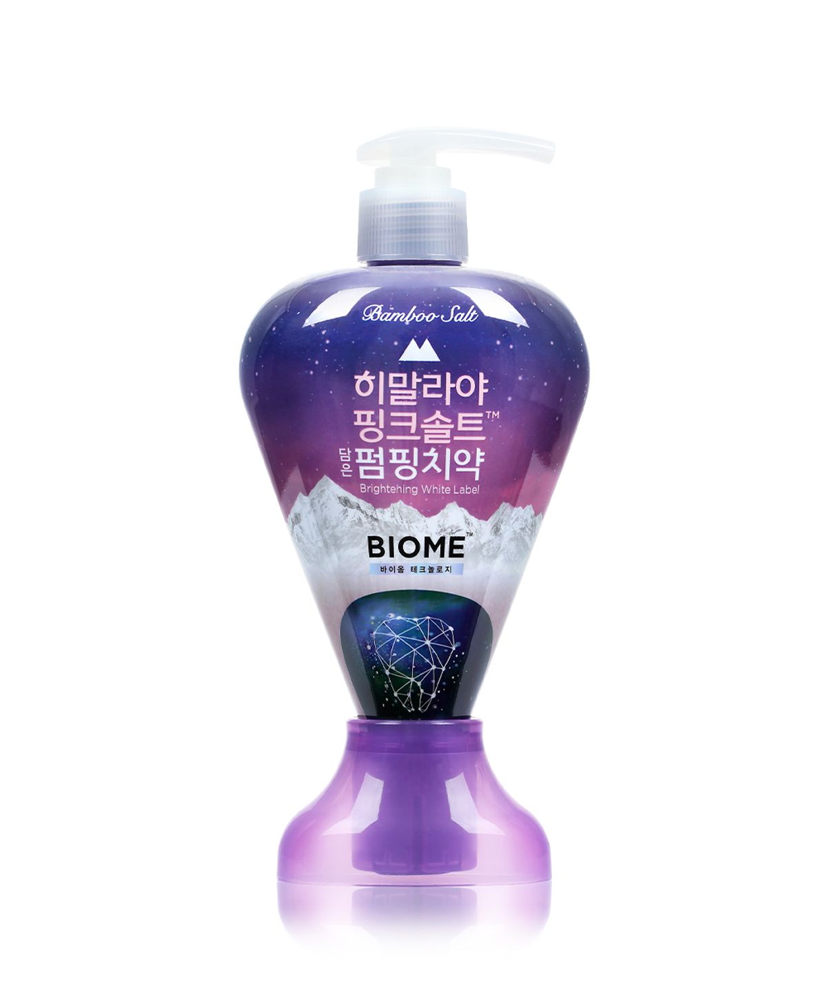 죽염(BAMBOOSALT) 히말라야핑크솔트 바이옴 펌핑치약 285g
