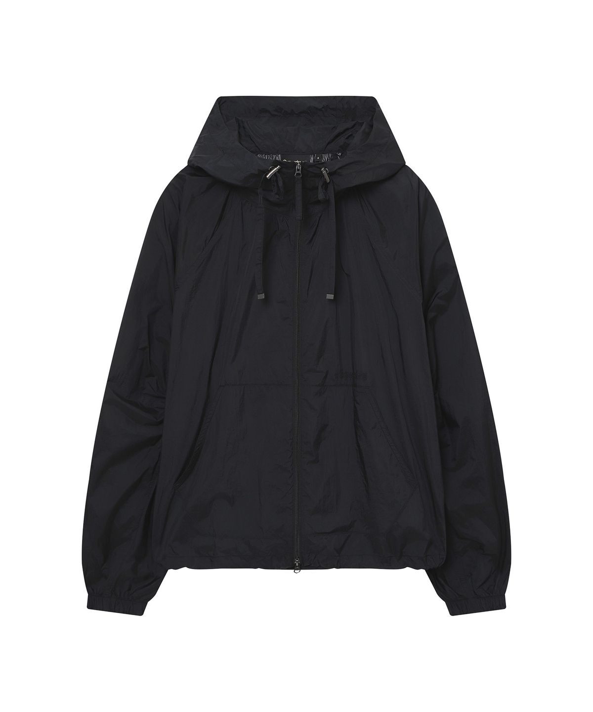 슈퍼드라이(SUPERDRY) 우먼스 글로시 셔링 윈드 자켓 블랙 SDFJWCQ53BLK