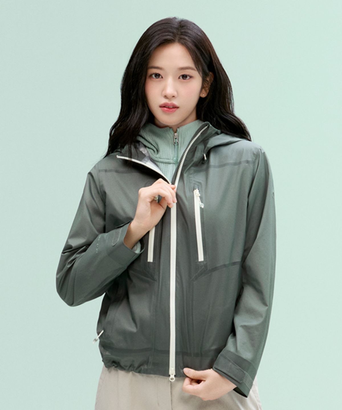 네파(NEPA) 7M40504 여성 패스파인더 3LAYER 경량 방수 자켓