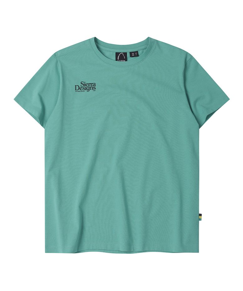 W) 리치몬드 로고 칠라이트(CHILL-LITE) 숏슬리브 BLUE GREEN