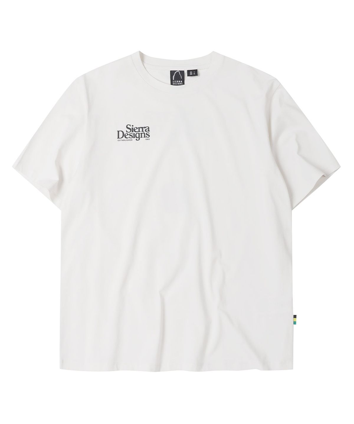 시에라디자인(SIERRA DESIGNS) 리치몬드 로고 칠라이트(CHILL-LITE) 숏슬리브 WHITE