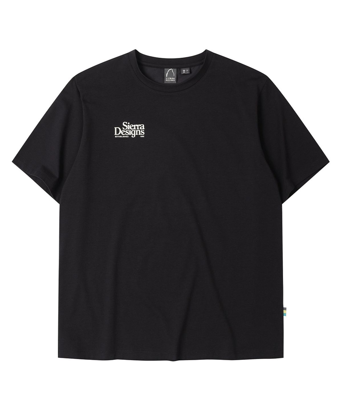 시에라디자인(SIERRA DESIGNS) 리치몬드 로고 칠라이트(CHILL-LITE) 숏슬리브 BLACK