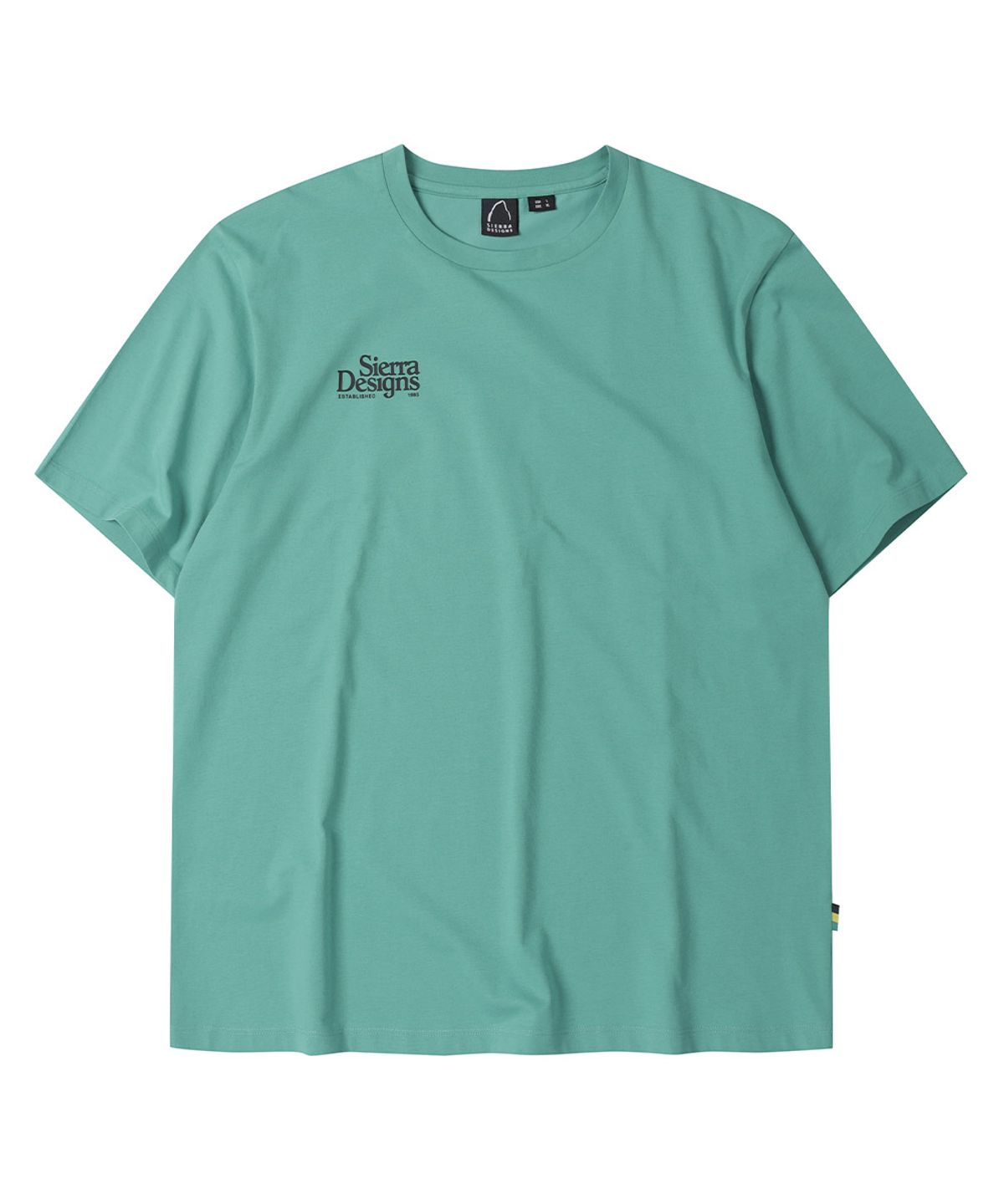 시에라디자인(SIERRA DESIGNS) 리치몬드 로고 칠라이트(CHILL-LITE) 숏슬리브 BLUE GREEN