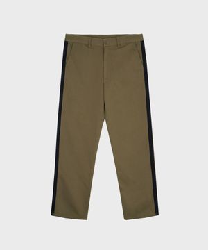 SIDE LINE HOOK PANTS BEIGE