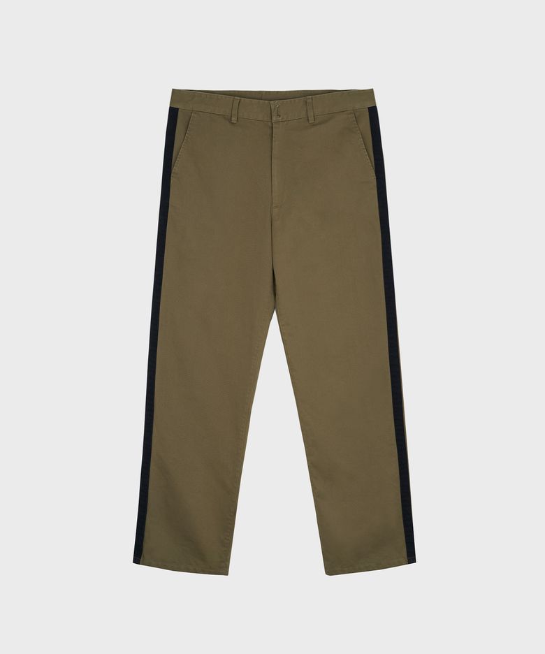 SIDE LINE HOOK PANTS BEIGE