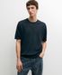 Lightweight 100% linen knit T-shirt