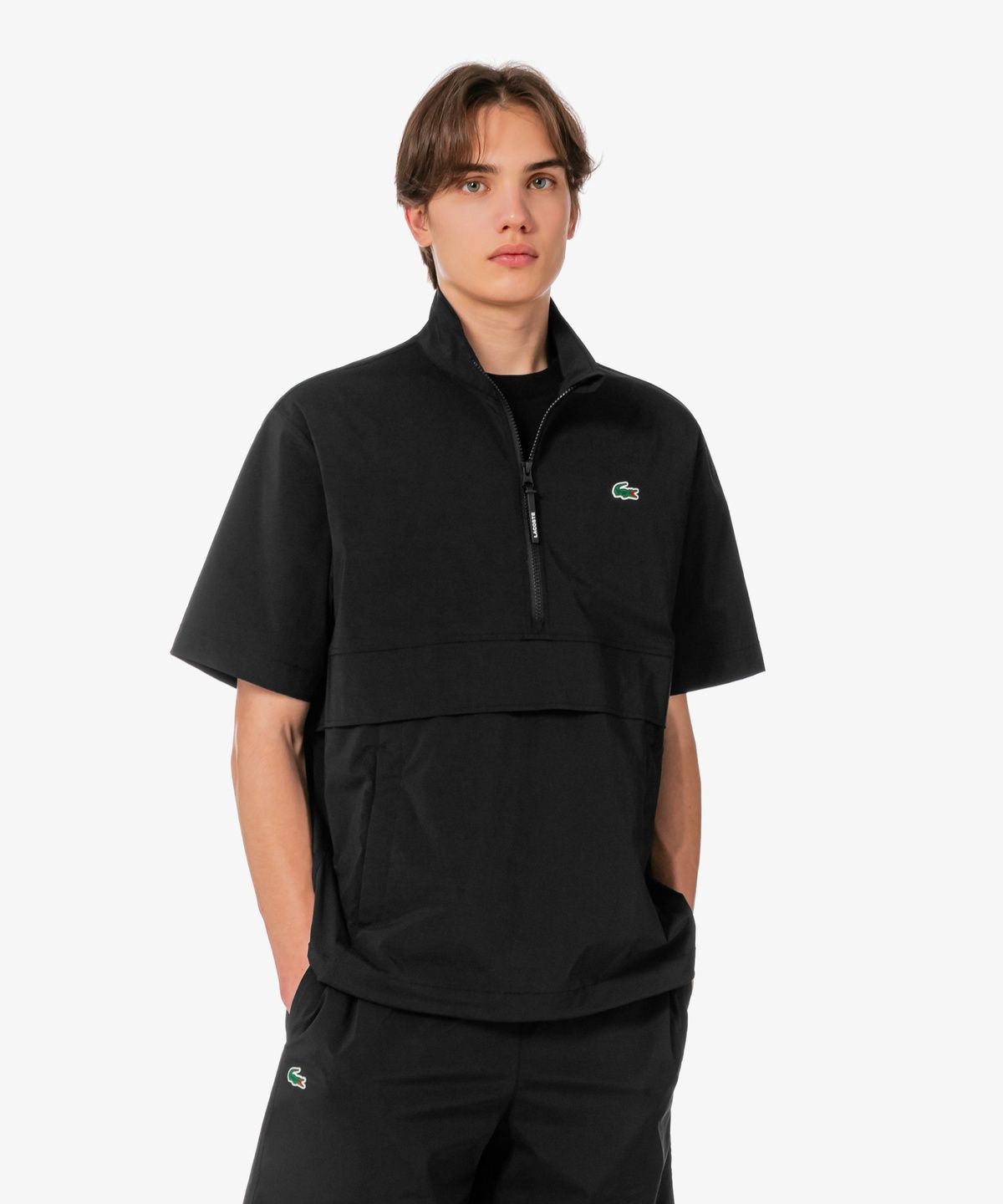라코스테(LACOSTE) 남성 스트레치 우븐 셋업 아노락 BH710E-56G 031