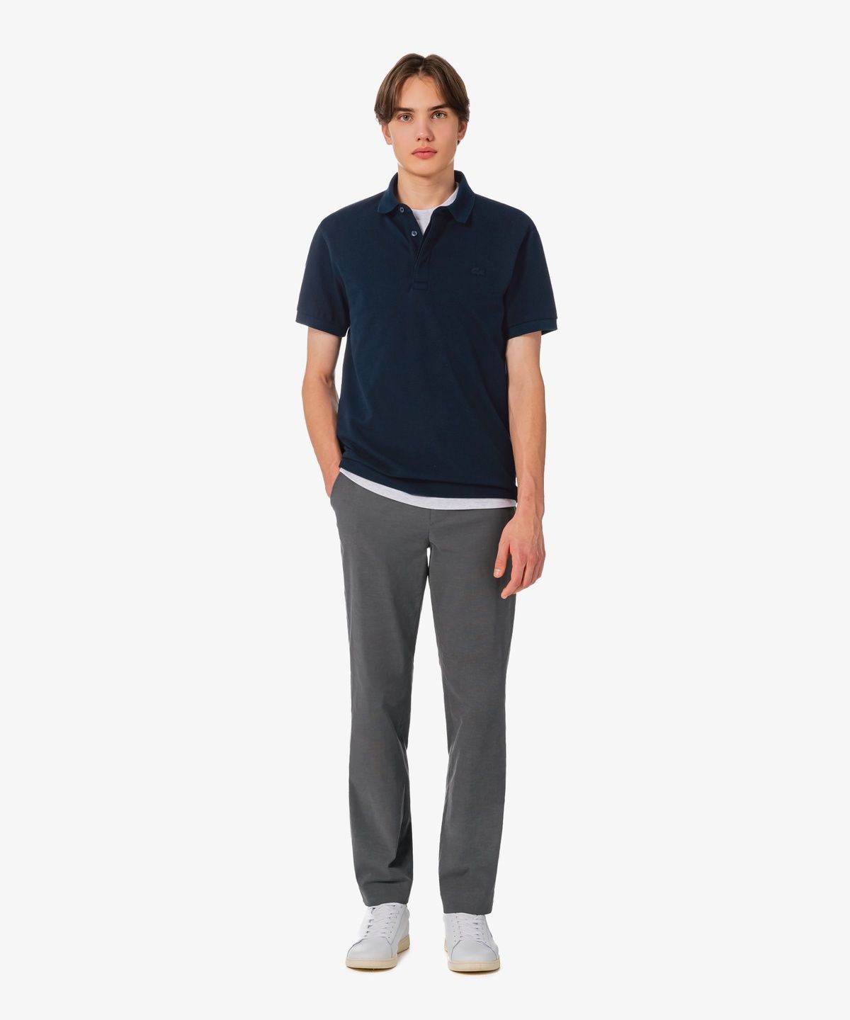 라코스테(LACOSTE) 남성 추연사 치노 HH354E-56G S5T